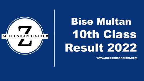 10th class result Multan Board 2022