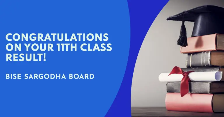 11th class result 2023 Sargodha Board