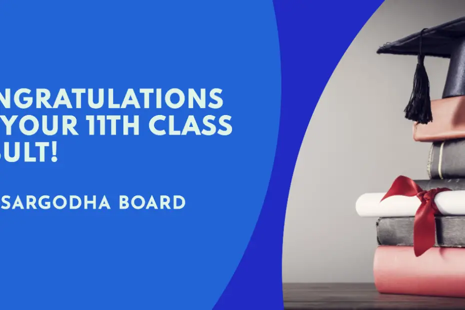 11th class result 2023 Sargodha Board