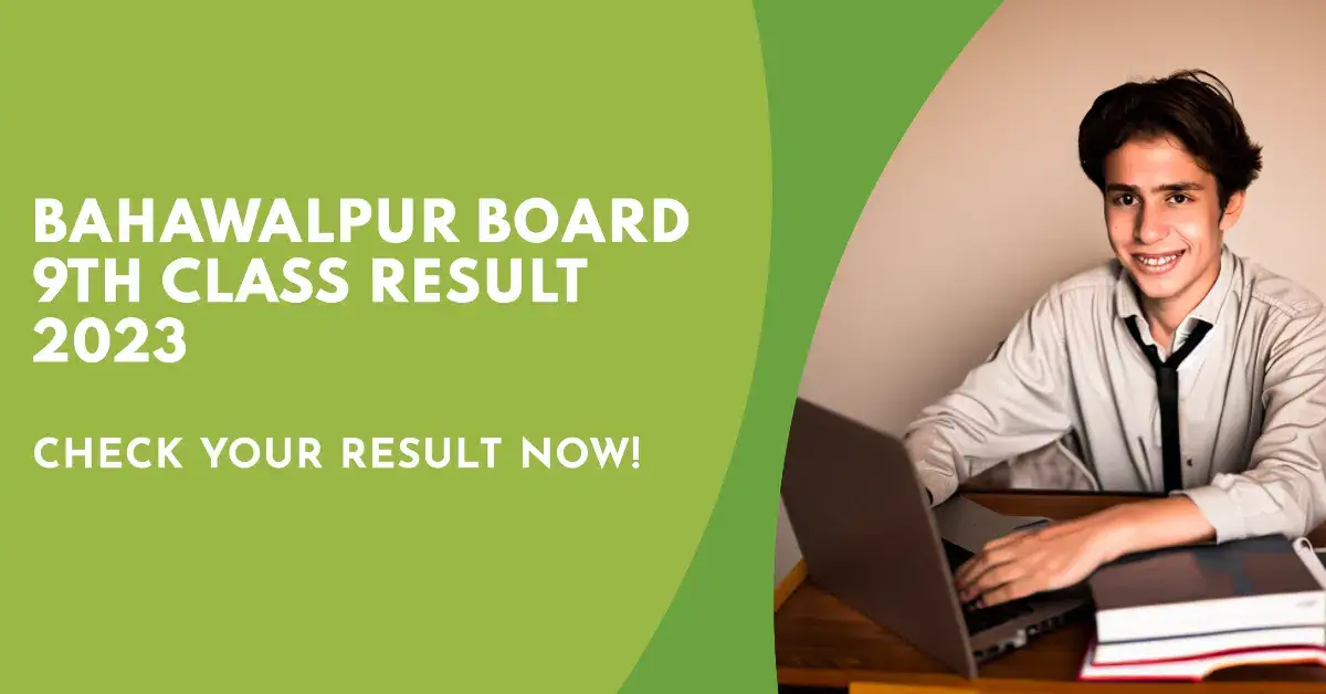 9th Class result Bahawalpur Board 2023