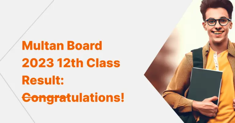 12th Class result Multan Board 2023