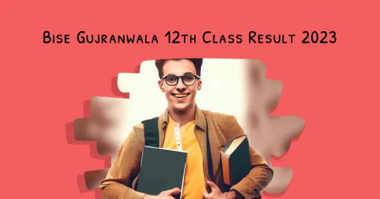 12th class result 2023 Gujranwala Board