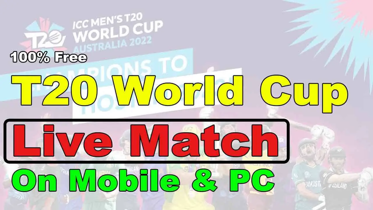 t20 world cup fre - Pak vs India Live Stream Match - How to Watch T20 world cup 2022