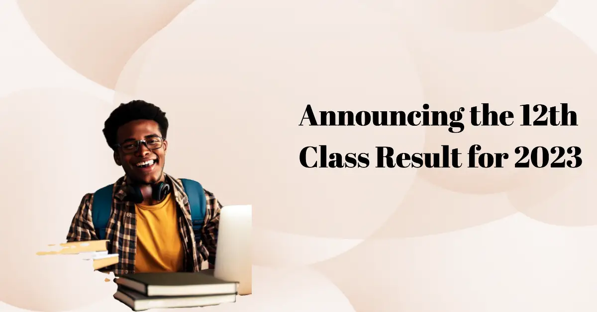 12th class result 2023